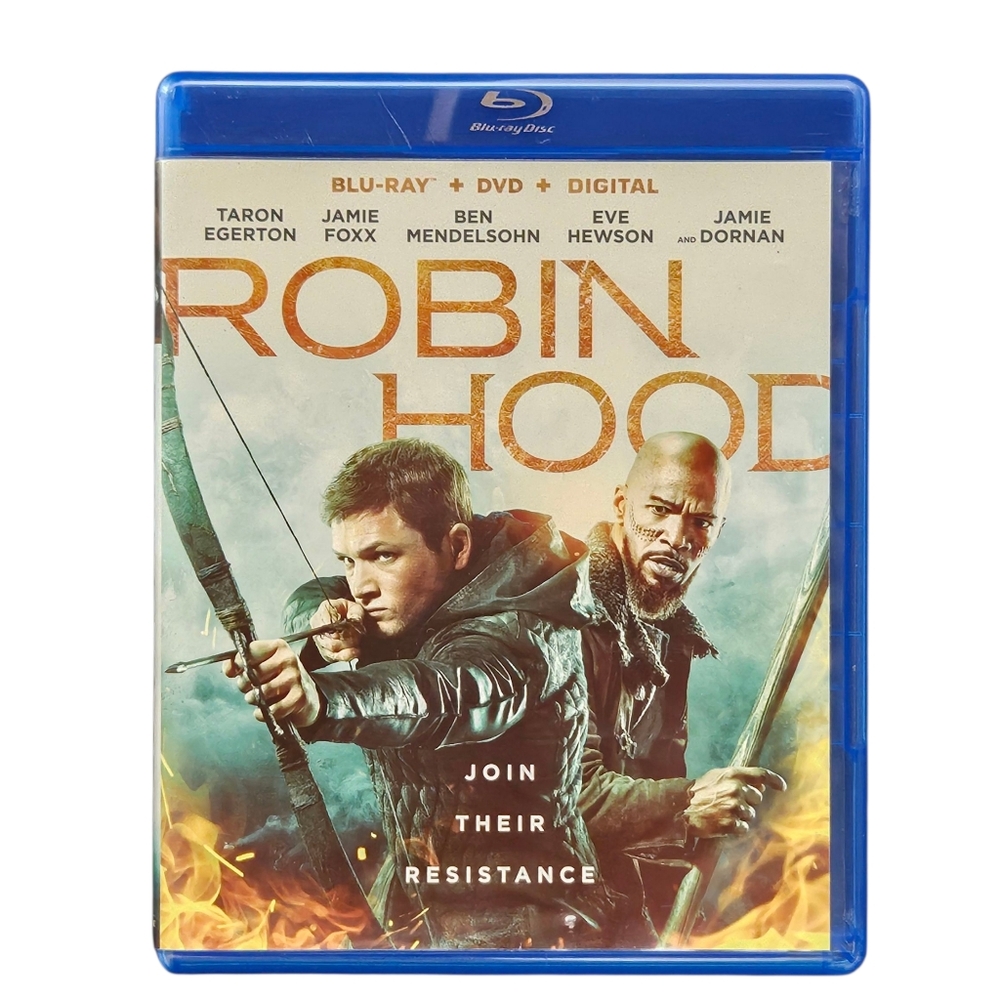 Robin Hood DVD & Bluray (2018 Taron Egerton, Jamie Foxx)